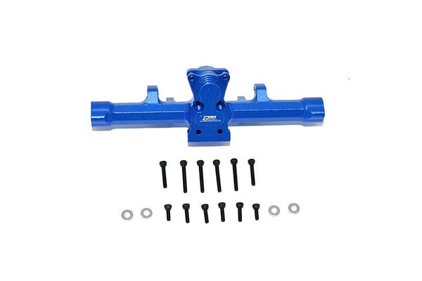 Axial 1:24 SCX24 Deadbolt AXI90081 / Jeep Wrangler AXI00002 Aluminum Rear Gear Box - 1 Set Blue