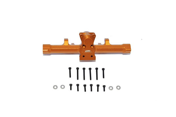 Axial 1:24 SCX24 Deadbolt AXI90081 / Jeep Wrangler AXI00002 Aluminum Rear Gear Box - 1 Set Orange