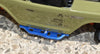 Aluminum Side Steps For Axial 1:24 SCX24 Deadbolt AXI90081 / Jeep Wrangler AXI00002 - 12Pc Set Green