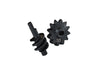 Carbon Steel Overdrive Differential Worm Gear Set 12T For Axial RC Truck 1/24 SCX24 Crawlers