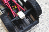 Axial 1/24 SCX24 4WD Deadbolt / Jeep Wrangler Stainless Steel Front & Rear Gear Box Bottom Protector Mount - 12Pc Set