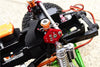 Axial SCX10 II (AX90046, AX90047) Aluminum Front & Rear Shock Tower Adjustable Mount - 1 Set Blue