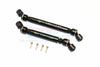 Axial SCX10 II (AX90047) Aluminum Front+Rear Center Shaft With Steel Joint (S:118mm-128mm, L:130mm-140mm) - 1 Set Black