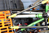 Axial SCX10 II (AX90047) Aluminum Front+Rear Center Shaft With Steel Joint (S:118mm-128mm, L:130mm-140mm) - 1 Set Orange