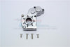 Aluminum Transmission Spur Gear Case For Axial SCX10 (AX90022) / SCX10 II (AX90047) / SMT10 (AX90055/AX90057) - 1 Set Gray Silver