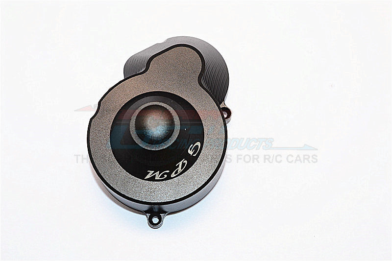 Axial SCX10 II (AX90047) Aluminum Spur Gear Cover - 1Pc Set Black