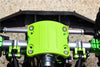 Axial SCX10 II (AX90046, AX90047) Aluminum+Plastic  Front/Rear Axle Protector Mount - 1 Set Red