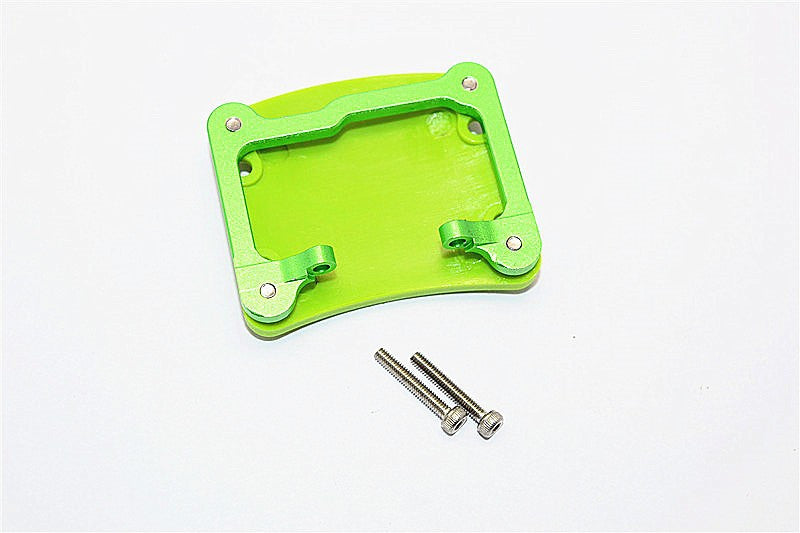 Axial SCX10 II (AX90046, AX90047) Aluminum+Plastic  Front/Rear Axle Protector Mount - 1 Set Green
