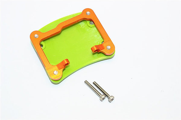 Axial SCX10 II (AX90046, AX90047) Aluminum+Plastic  Front/Rear Axle Protector Mount - 1 Set Orange