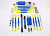 Axial SCX10 II (AX90046) Aluminum Chassis Lift Up Combo (Switch From 77mm To 100mm) - 1 Set Blue