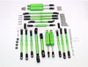 Axial SCX10 II (AX90046) Aluminum Chassis Lift Up Combo (Switch From 77mm To 100mm) - 1 Set Green