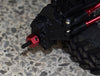 Axial SCX10 III Jeep Wrangler / Capra 1.9 UTB Aluminum Wheel Hex Adapters +3mm - 4Pc Set Red