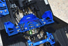 Axial SCX10 III Jeep JL Wrangler (AXI03007) Aluminium Rear Battery Holder -  9Pc Set Blue