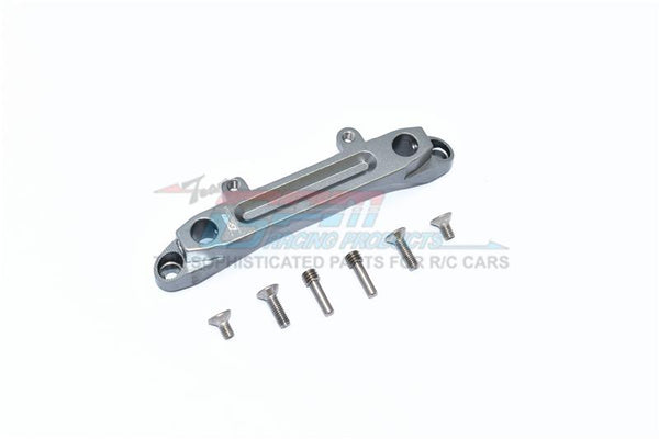 Axial SCX10 III Jeep JL Wrangler (AXI03007) Aluminum Front Chassis Brace - 1Pc Set Gray Silver