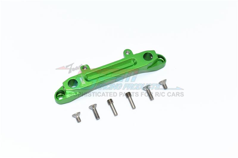 Axial SCX10 III Jeep JL Wrangler (AXI03007) Aluminum Front Chassis Brace - 1Pc Set Green