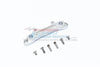 Axial SCX10 III Jeep JL Wrangler (AXI03007) Aluminum Front Chassis Brace - 1Pc Set Silver