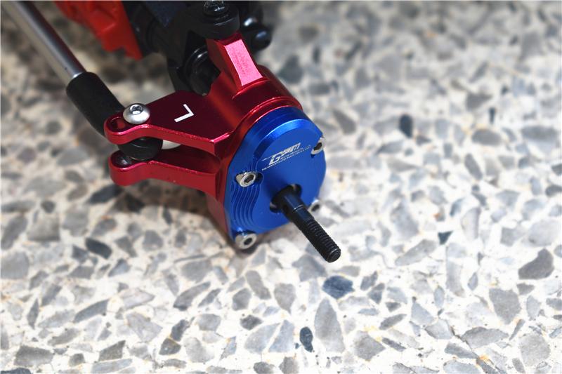 KYX Black Steering Knuckle And Cap Set For 1/10 Axial Capra SCX10 III – A2017