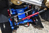 Aluminum Servo Mount For Axial 1:10 SCX10 III Jeep Wrangler AXI03007 / Jeep Gladiator AXI03006 - 15Pc Set Blue