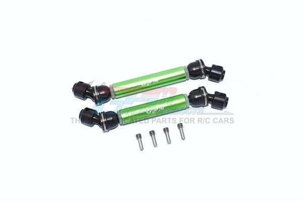 Axial SCX10 III Jeep JL Wrangler (AXI03007) Steel+Aluminium Front + Rear CVD Drive Shaft - 2Pc Set Green