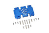 Axial 1:10 SCX10 III Wrangler AXI03007 / Gladiator AXI03006 Aluminum Center Gear Box Case - 1Pc Set Blue