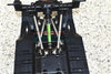 Axial SCX10 III Jeep JL Wrangler (AXI03007) Steel+Aluminium Front + Rear CVD Drive Shaft - 2Pc Set Blue