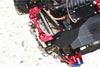 Axial SCX10 III Jeep JL Wrangler (AXI03007) Aluminum Front Body Post Mount - 2Pc Set Red