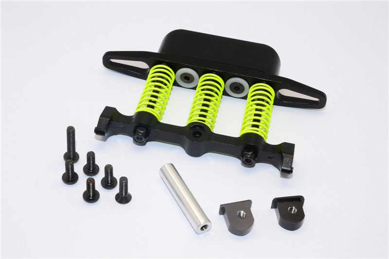 Axial SCX10 Aluminum Front Bumper Absorber - 1 Set Black