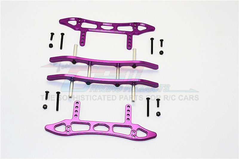 Axial SCX10 Aluminum Chassis Sled Guard (New) - 1Set Purple