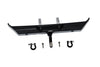Axial SCX10 III AXI03007 AXI03006 Aluminium Rear Bumper + D-Rings + Tow Hook - 5Pc Set Black