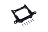 Axial 1/10 SCX10 III JT Gladiator (AXI03006) Aluminium Rear Bumper Mount - 1Pc Set Black