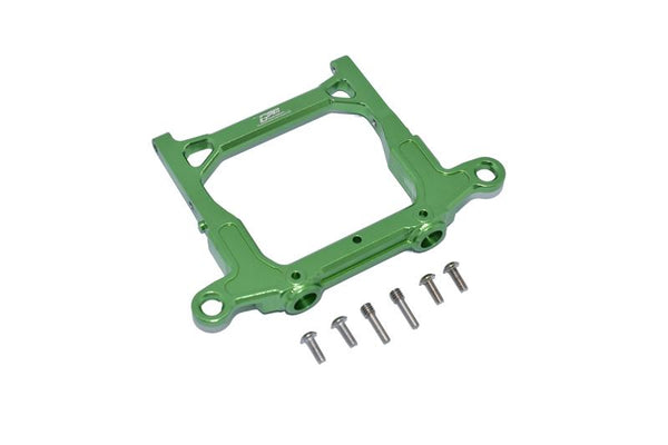 Axial 1/10 SCX10 III JT Gladiator (AXI03006) Aluminium Rear Bumper Mount - 1Pc Set Green