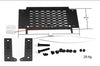 R/C Scale Accessories : Rear Side Window Tool Box With Table For Axial Scx10 III Jeep Jl Wrangler (AXI03007) - 20Pc Set Black