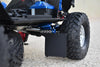 R/C Scale Accessories : Front Mud Flap For Axial 1/10 SCX10 III Jeep Wrangler AXi03007 / Jeep Gladiator AXi03006 -26Pc Set Black