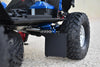 R/C Scale Accessories : Front Mud Flap For Axial 1/10 SCX10 III Jeep Wrangler AXi03007 / Jeep Gladiator AXi03006 -26Pc Set Blue
