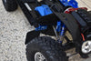 R/C Scale Accessories : Front Mud Flap For Axial 1/10 SCX10 III Jeep Wrangler AXi03007 / Jeep Gladiator AXi03006 -26Pc Set Blue