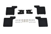 R/C Scale Accessories : Front Mud Flap For Axial 1/10 SCX10 III Jeep Wrangler AXi03007 / Jeep Gladiator AXi03006 -26Pc Set Black