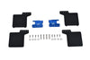 R/C Scale Accessories : Front Mud Flap For Axial 1/10 SCX10 III Jeep Wrangler AXi03007 / Jeep Gladiator AXi03006 -26Pc Set Blue