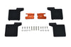 R/C Scale Accessories : Front Mud Flap For Axial 1/10 SCX10 III Jeep Wrangler AXi03007 / Jeep Gladiator AXi03006 -26Pc Set Orange