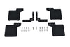 R/C Scale Accessories : Rear Mud Flap For Axial 1/10 SCX10 III Jeep Wrangler AXi03007 / Jeep Gladiator AXi03006 -24Pc Set Black
