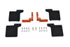 R/C Scale Accessories : Rear Mud Flap For Axial 1/10 SCX10 III Jeep Wrangler AXi03007 / Jeep Gladiator AXi03006 -24Pc Set Orange