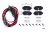 R/C Scale Accessories : RC Car Chassis Lights For Axial SCX10 III Jeep JL Wrangler (AXI03007) - 18Pc  Set