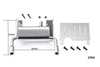 R/C Scale Accessories : Metallic Fuel Tank + Exhaust Pipe For SCX10 III Jeep JL Wrangler AXI03007 - 1 Set