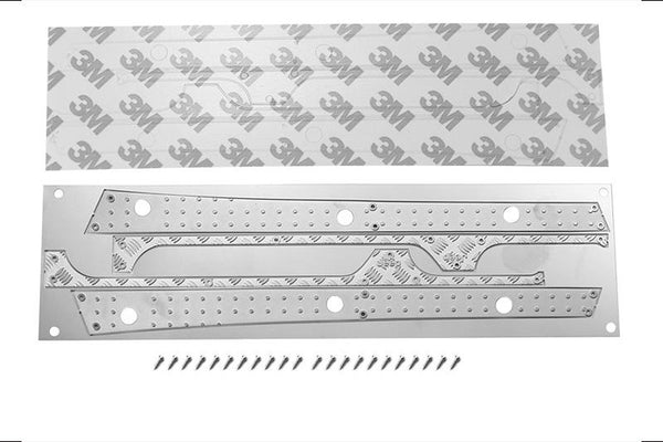 R/C Scale Accessories : Stainless Steel Slip Proof Tread For Axial Scx10 III Jeep Jl Wrangler (AXI03007) - 25Pc Set Original Color