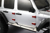 R/C Scale Accessories : Stainless Steel Door Hinges For Axial Scx10 III Jeep Jl Wrangler (AXI03007) - 26Pc Set Silver