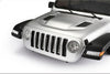 R/C Scale Accessories : Stainless Steel Front Grill For Axial Scx10 III Jeep Jl Wrangler (AXI03007) - 5Pc Set