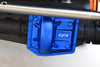 Aluminum Front Or Rear Gearbox Cover For Axial 1/6 SCX6 Jeep JLU Wrangler AXI05000 - 5Pc Set Blue