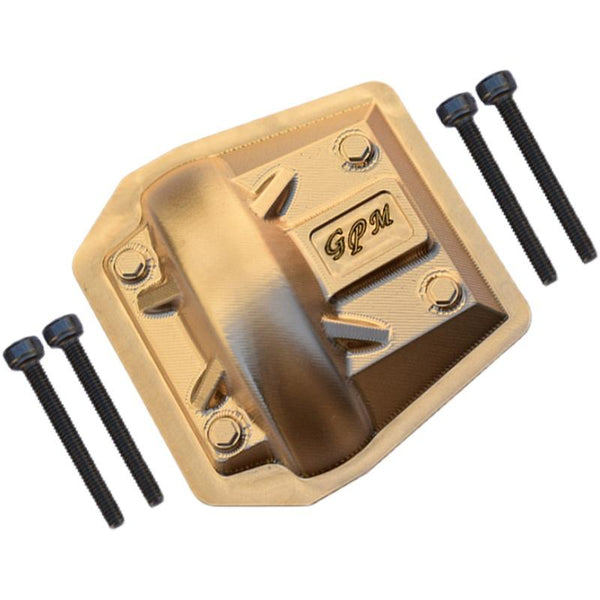 Brass Front Or Rear Gearbox Cover For Axial 1/6 SCX6 Jeep JLU Wrangler AXI05000 - 5Pc Set 