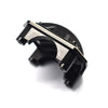 Brass Front Or Rear Gearbox Cover (Gold Inlay Version) For Axial 1/6 SCX6 Jeep JLU Wrangler AXI05000 - 5Pc Set Black