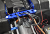 Aluminum Front Chassis Brace For Axial 1/6 SCX6 Jeep JLU Wrangler AXI05000 - 5Pc Set Blue