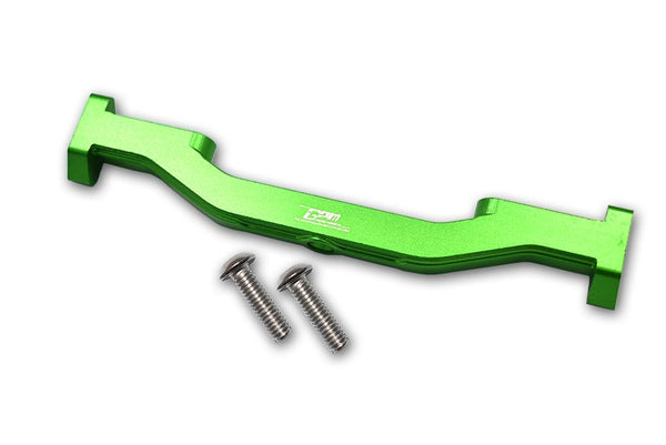 Aluminum Front Lower Chassis Link Parts For Axial 1/6 SCX6 Jeep JLU Wrangler AXI05000 - 3Pc Set Green